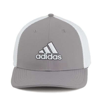 Gorra de béisbol A Stretch Tour de Adidas - Gris-Blanco