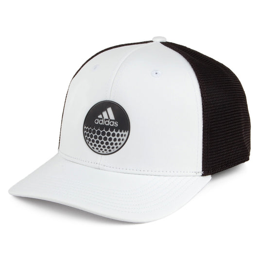 Gorra Trucker Globe de Adidas - Blanco-Negro