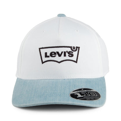 Gorra de béisbol Batwing Outline Flexfit de Levi's - Azul Claro