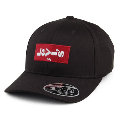 Gorra de béisbol Lazy Tab Flexfit de Levi's - Negro