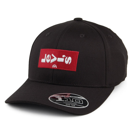 Gorra de béisbol Lazy Tab Flexfit de Levi's - Negro