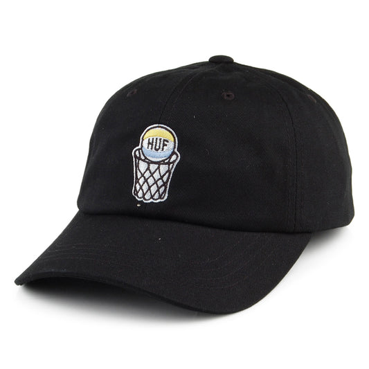 Gorra de béisbol Ungrateful Fools visera curvada de HUF - Negro