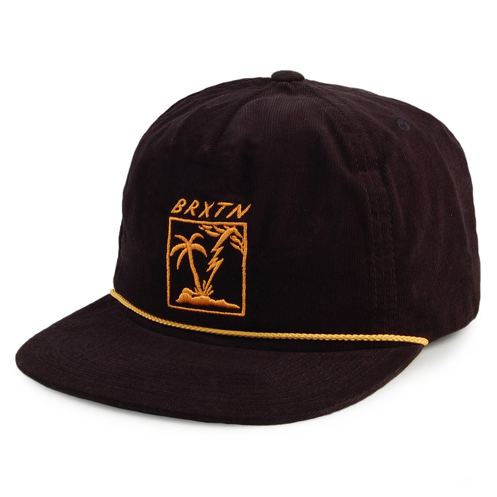 Gorra de béisbol Stranded HP de Brixton - Negro