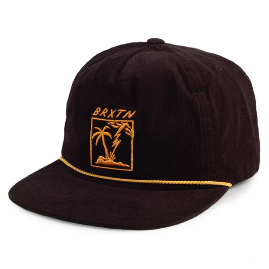 Gorra de béisbol Stranded HP de Brixton - Negro