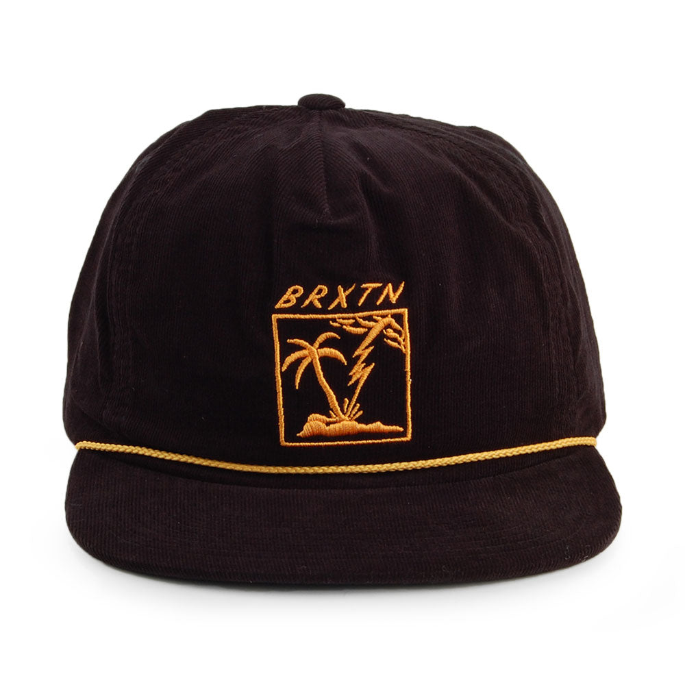 Gorra de béisbol Stranded HP de Brixton - Negro