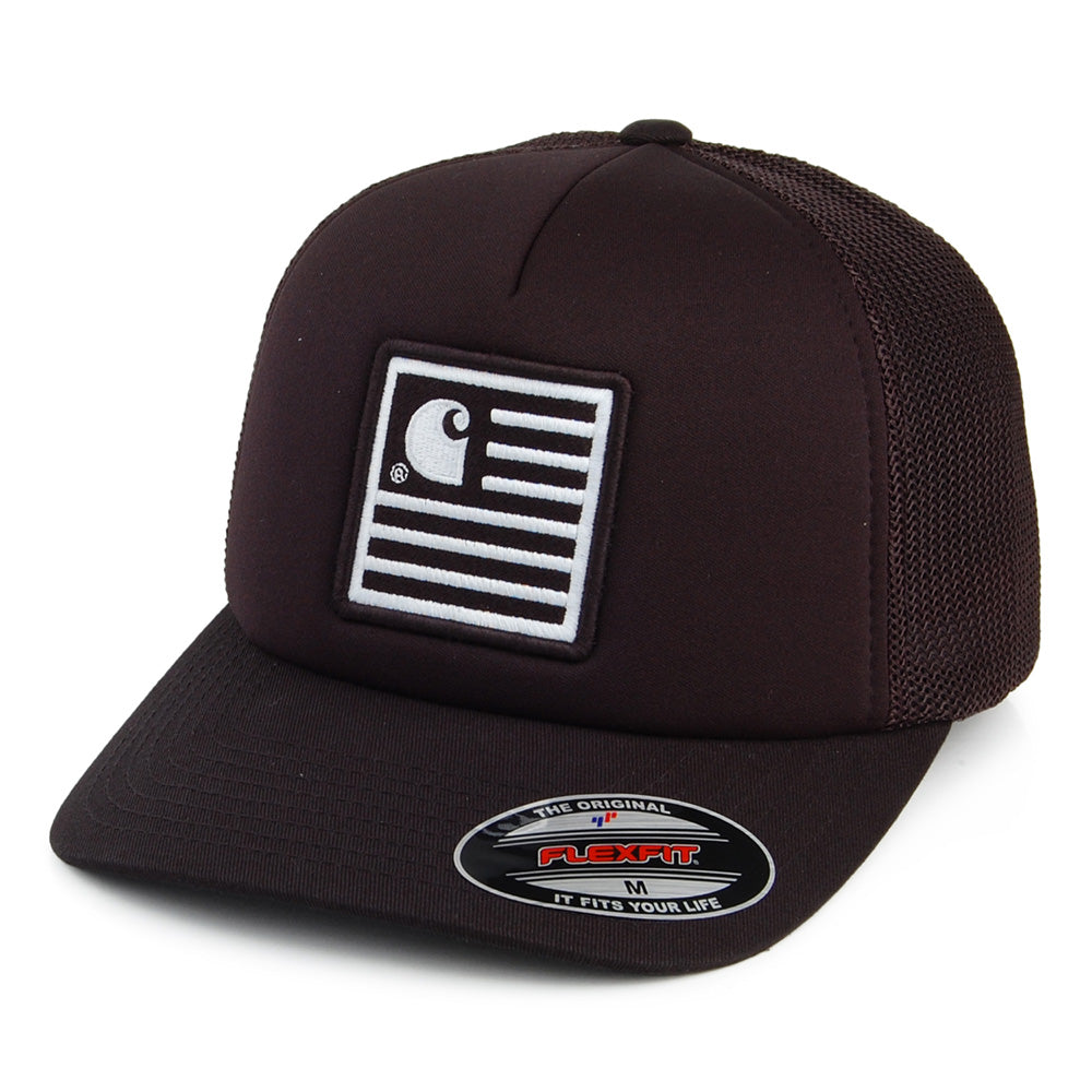 Gorra Trucker State Patch de Carhartt WIP - Negro