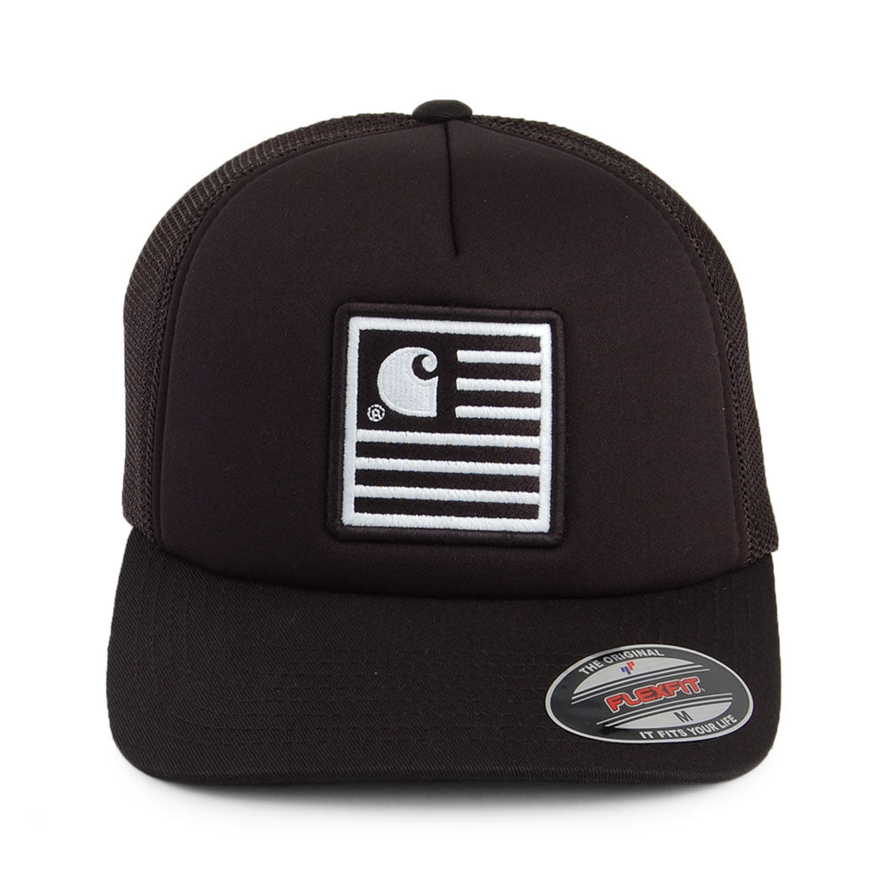 Gorra Trucker State Patch de Carhartt WIP - Negro