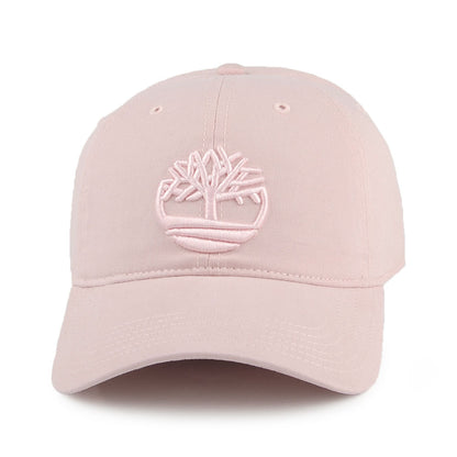 Gorra de béisbol Soundview de lona de algodón de Timberland - Rosa