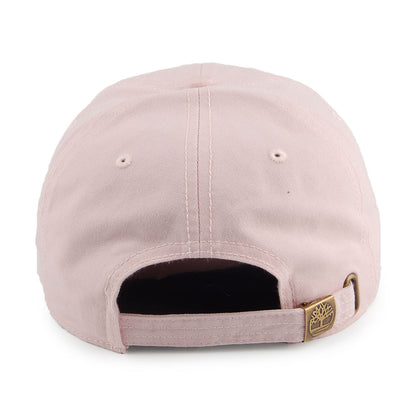 Gorra de béisbol Soundview de lona de algodón de Timberland - Rosa