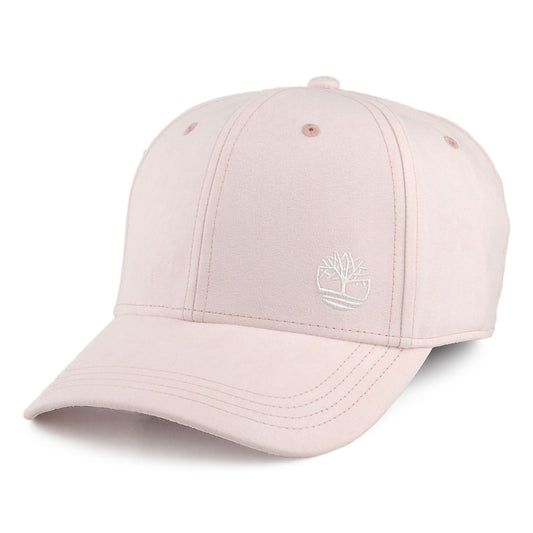 Gorra de béisbol Micro de ante sintético de Timberland - Rosa Claro
