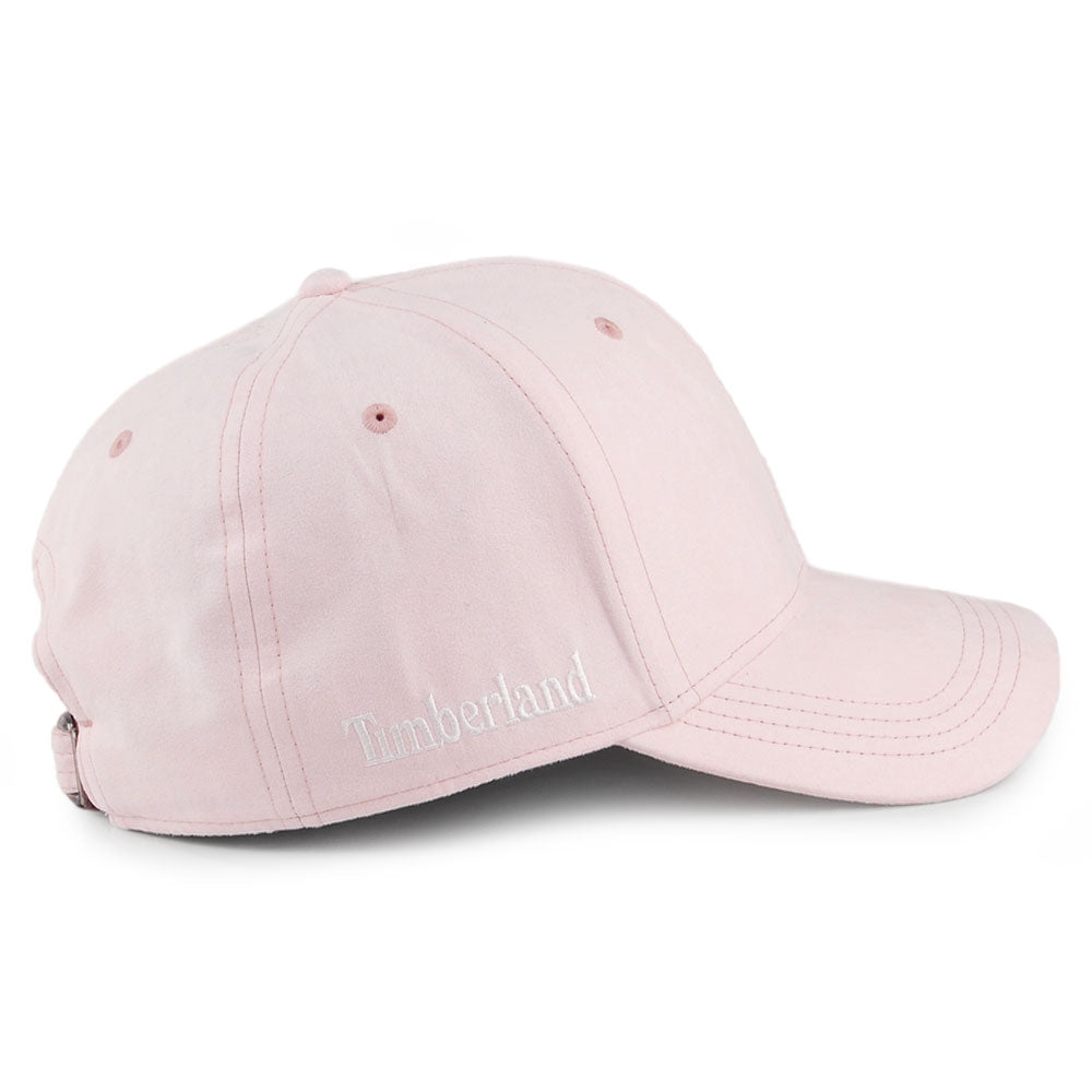Gorra de béisbol Micro de ante sintético de Timberland - Rosa Claro