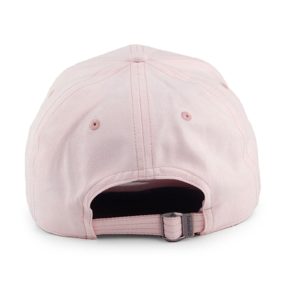 Gorra de béisbol Micro de ante sintético de Timberland - Rosa Claro