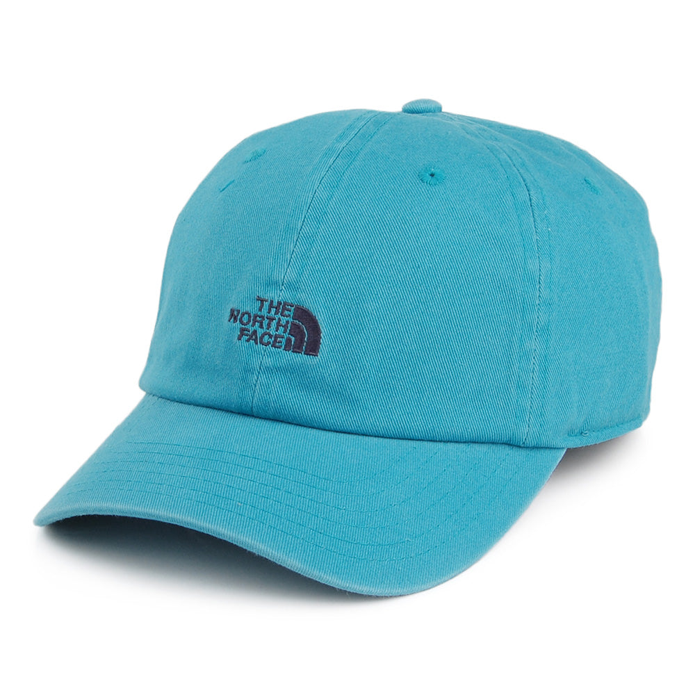 Gorra de béisbol Washed Norm de algodón de The North Face - Azul