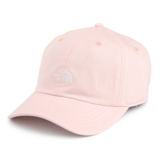 Gorra de béisbol Washed Norm de algodón de The North Face - Rosa Claro