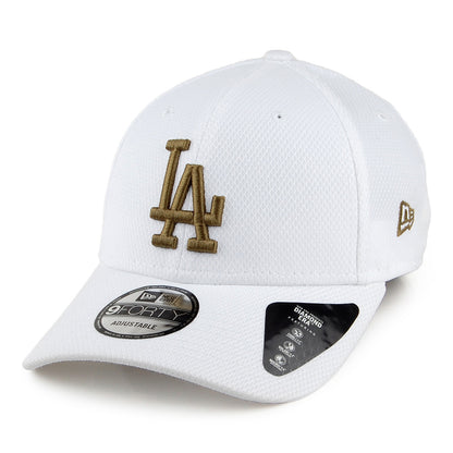 Gorra de béisbol 9FORTY Diamond Era L.A. Dodgers de New Era - Blanco-Oliva