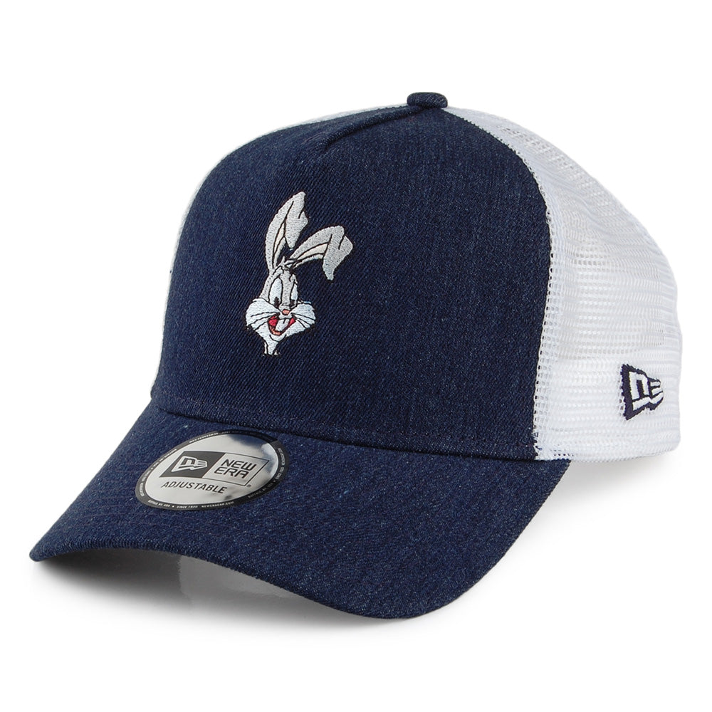 Gorra Trucker Bugs Bunny A-Frame de New Era - Azul oscuro