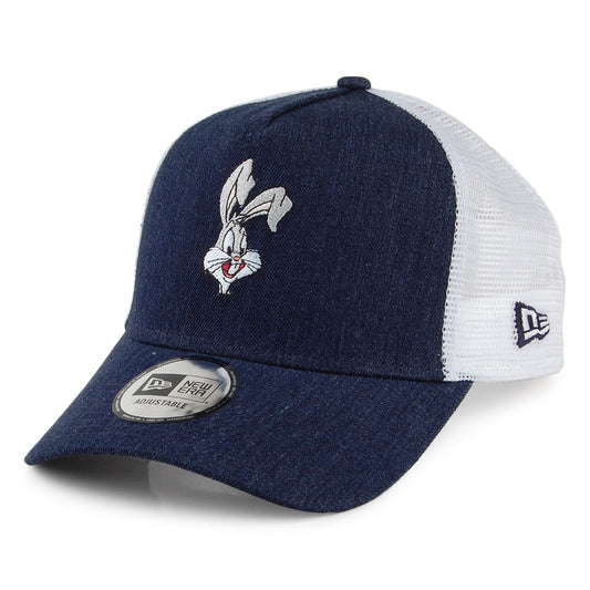 Gorra Trucker Bugs Bunny A-Frame de New Era - Azul oscuro