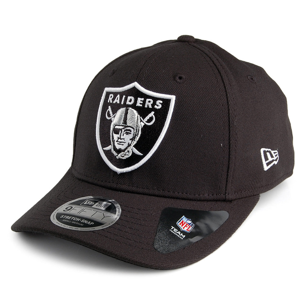 Gorra Snapback 9FIFTY Stretch Snap Las Vegas Raiders de New Era - Negro