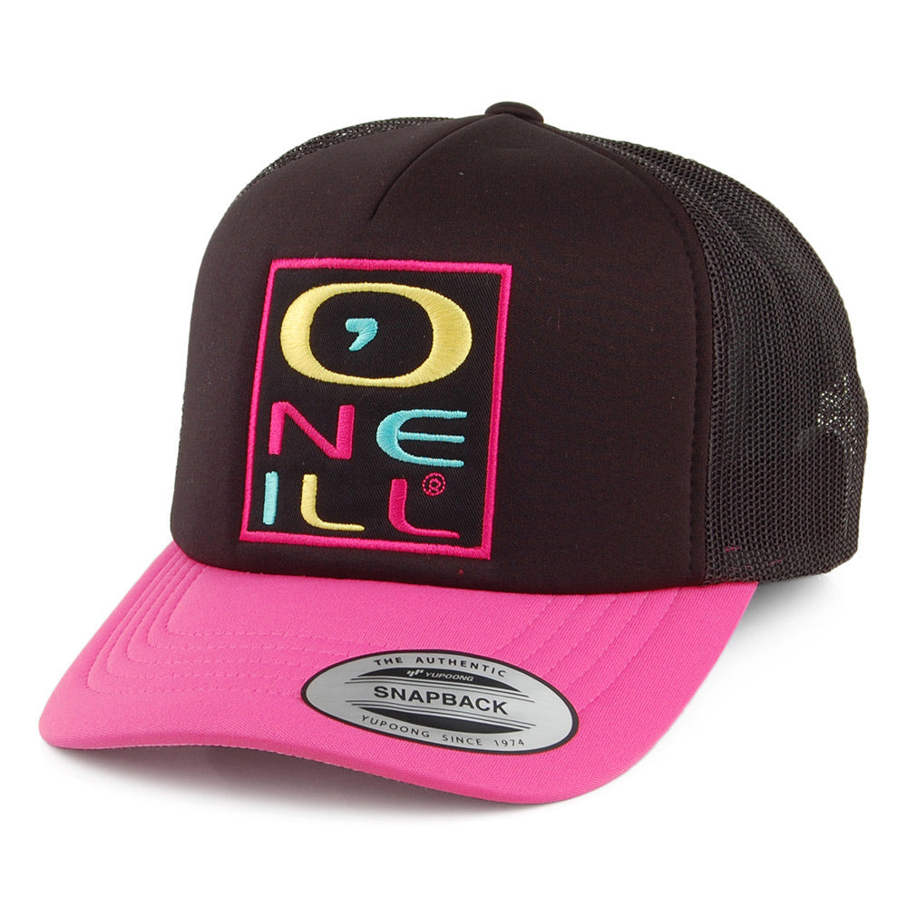 Gorra Trucker Original Surfer II de O'Neill - Negro-Rosa