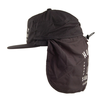Gorra con solapa Surf Crue Protect de Hurley - Negro