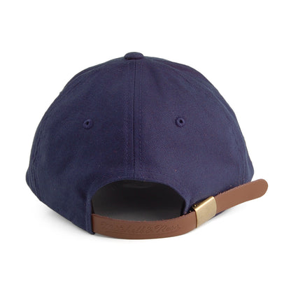 Gorra de béisbol Gameplan Golden State Warriors de Mitchell & Ness - Azul Marino