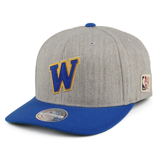 Gorra Snapback Hometown Golden State Warriors de Mitchell & Ness - Gris-Azul