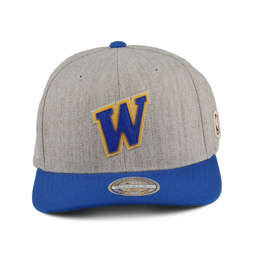 Gorra Snapback Hometown Golden State Warriors de Mitchell & Ness - Gris-Azul