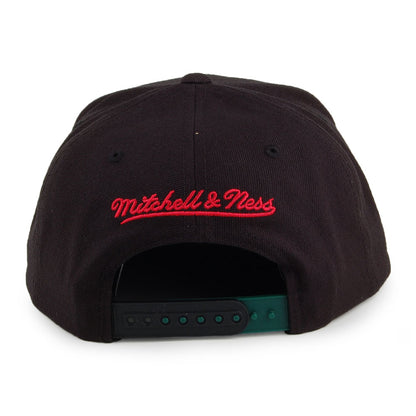 Gorra Snapback Blind Houston Rockets de Mitchell & Ness - Negro-Camuflaje