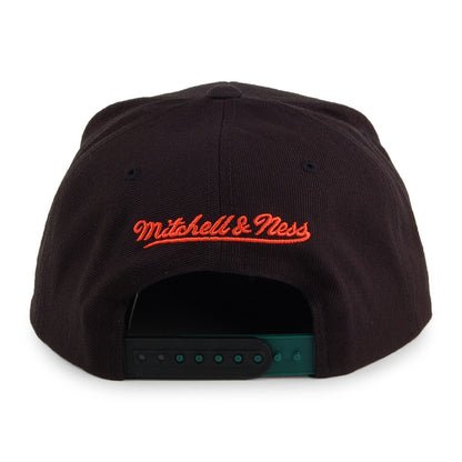 Gorra Snapback Blind New York Knicks de Mitchell & Ness - Negro-Camuflaje