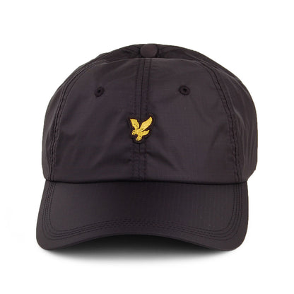 Gorra de béisbol Ripstop de nailon de Lyle & Scott - Negro