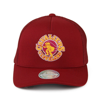 Gorra Trucker Vintage Jersey Cleveland Cavaliers de Mitchell & Ness - Burdeos