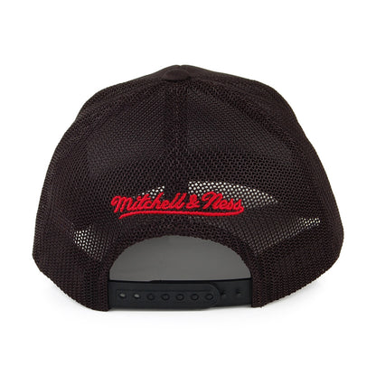Gorra Trucker Vintage Jersey Houston Rockets de Mitchell & Ness - Negro