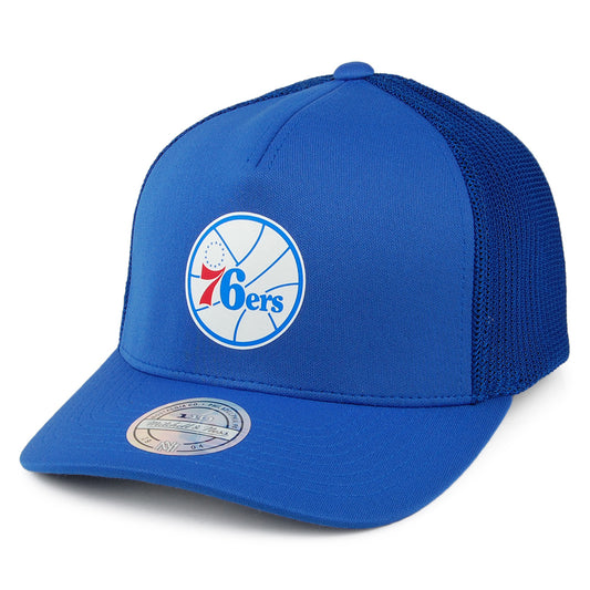 Gorra Trucker Vintage Jersey Philadelphia 76ers de Mitchell & Ness - Azul
