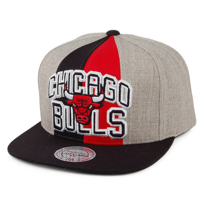 Gorra Snapback Equip Chicago Bulls de Mitchell & Ness - Gris