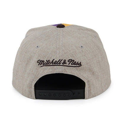 Gorra Snapback Equip L.A. Lakers de Mitchell & Ness - Gris