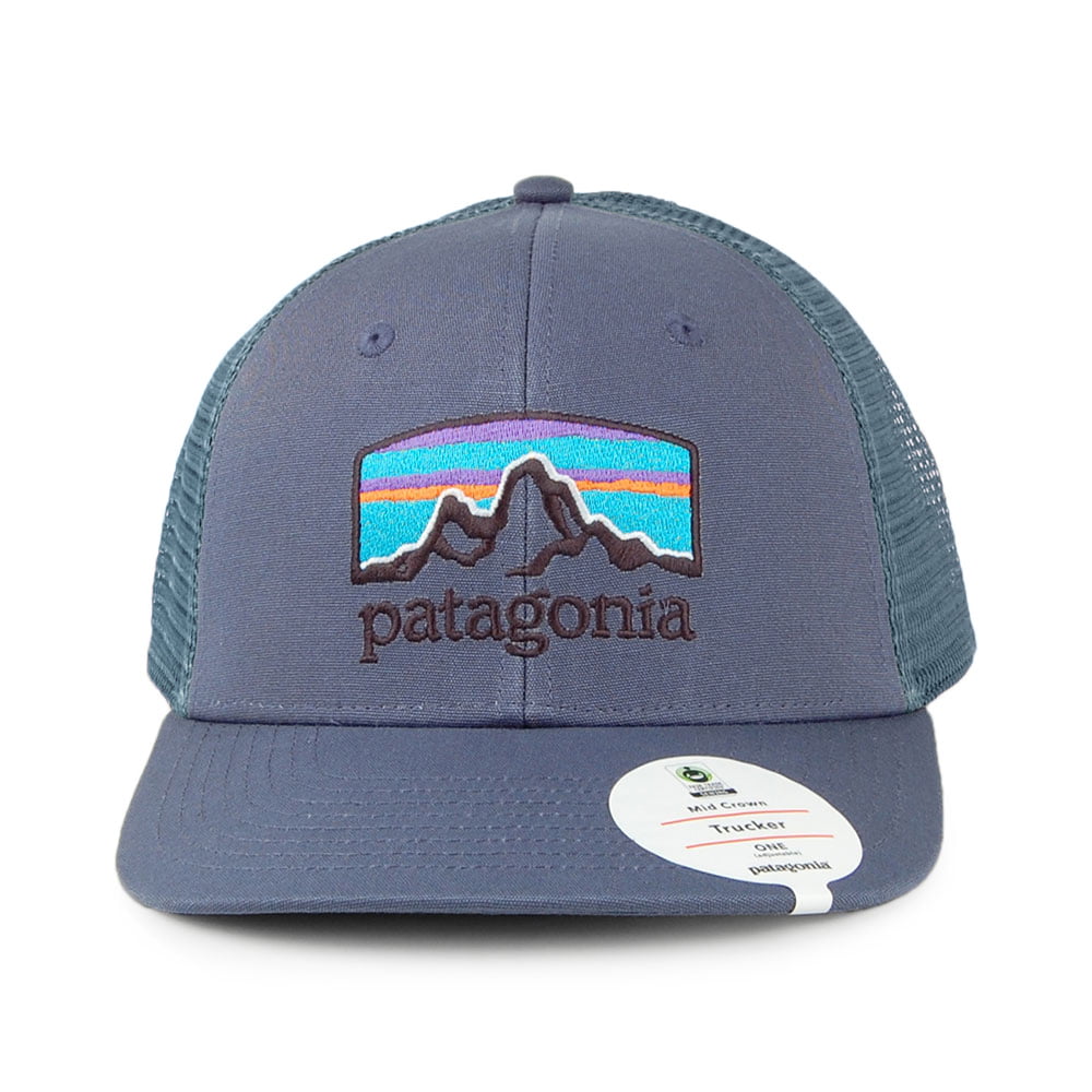 Gorra Trucker Fitz Roy Horizons de Patagonia - Azul oscuro