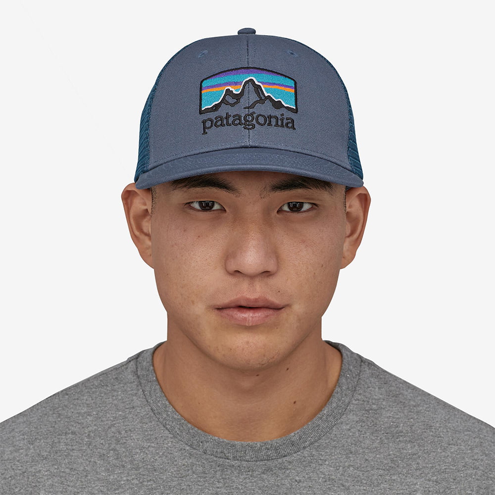 Gorra Trucker Fitz Roy Horizons de Patagonia - Azul oscuro