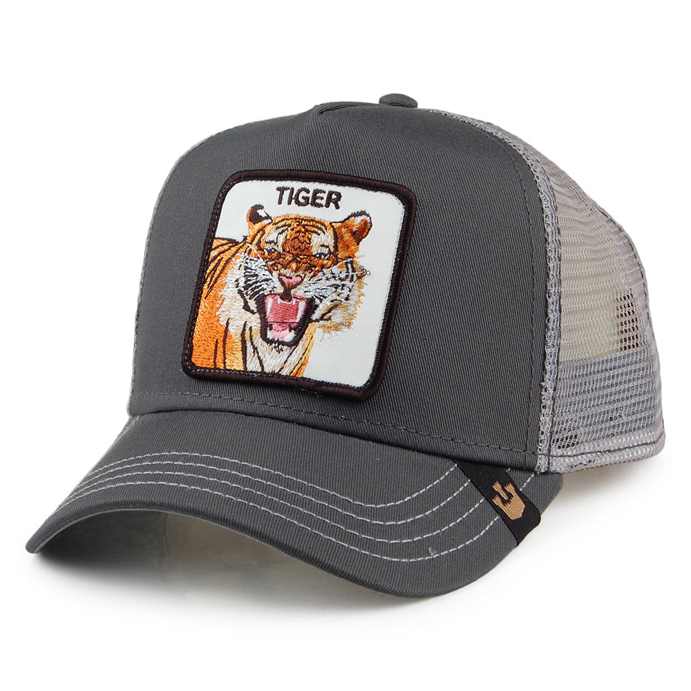 Gorra Trucker Eye Of The Tiger de Goorin - Gris