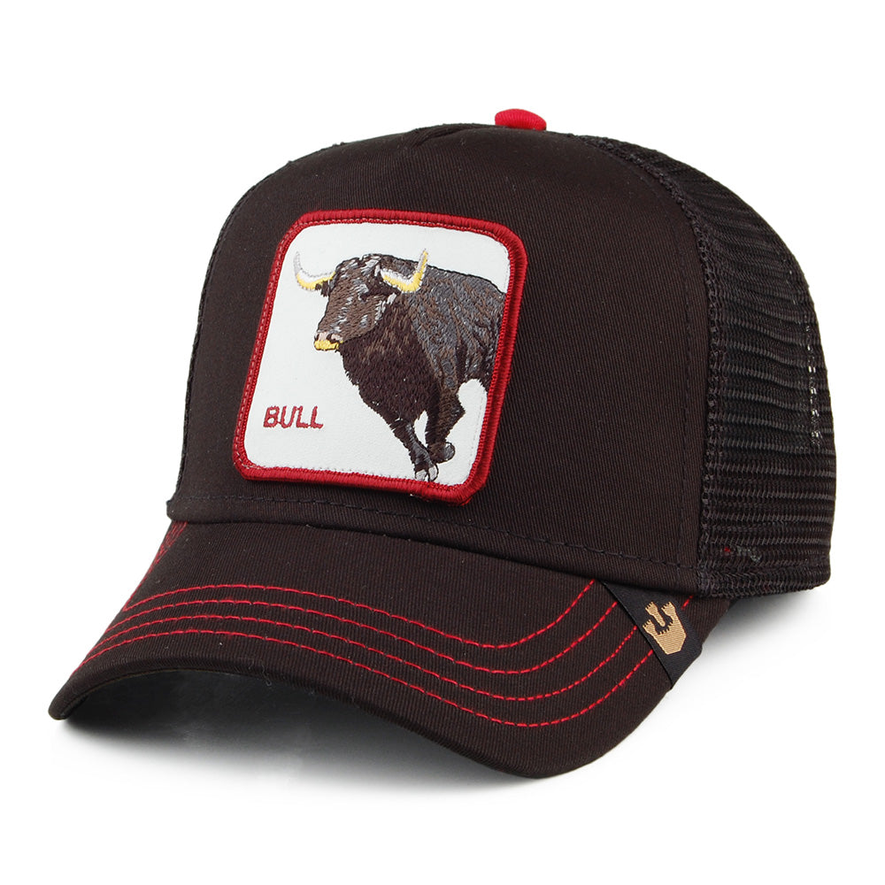 Gorra Trucker Bull Honky de Goorin - Negro
