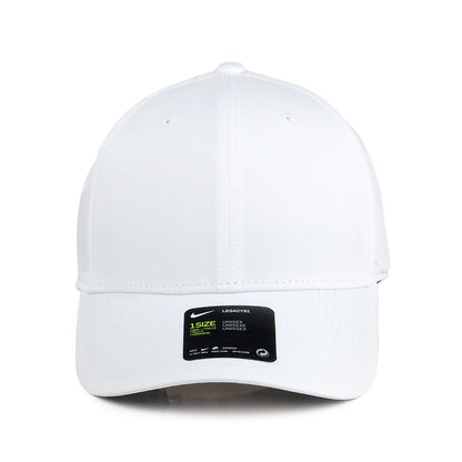 Gorra de béisbol Legacy 91 Tech Blank de Nike Golf - Blanco