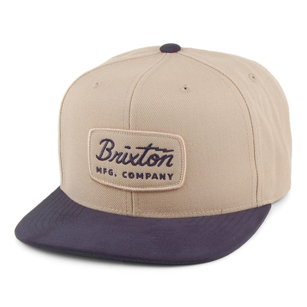 Gorra Snapback Jolt MP de Brixton - Kaki-Azul Marino