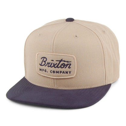 Gorra Snapback Jolt MP de Brixton - Kaki-Azul Marino
