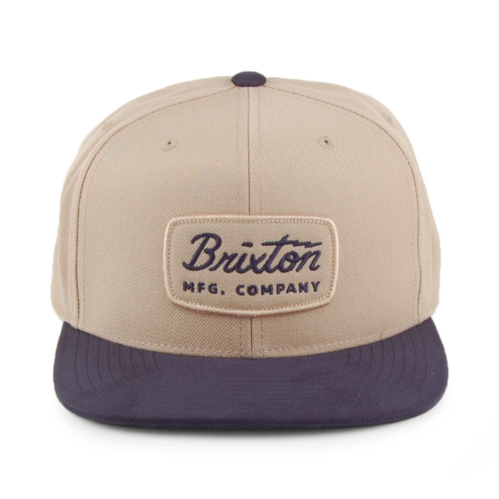 Gorra Snapback Jolt MP de Brixton - Kaki-Azul Marino