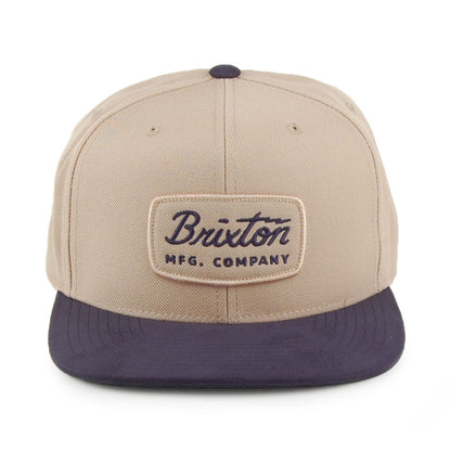 Gorra Snapback Jolt MP de Brixton - Kaki-Azul Marino