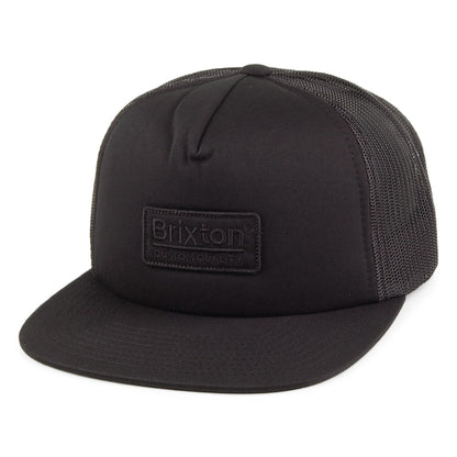 Gorra Trucker Palmer Tonal de malla de Brixton - Negro