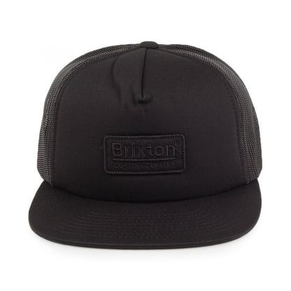 Gorra Trucker Palmer Tonal de malla de Brixton - Negro