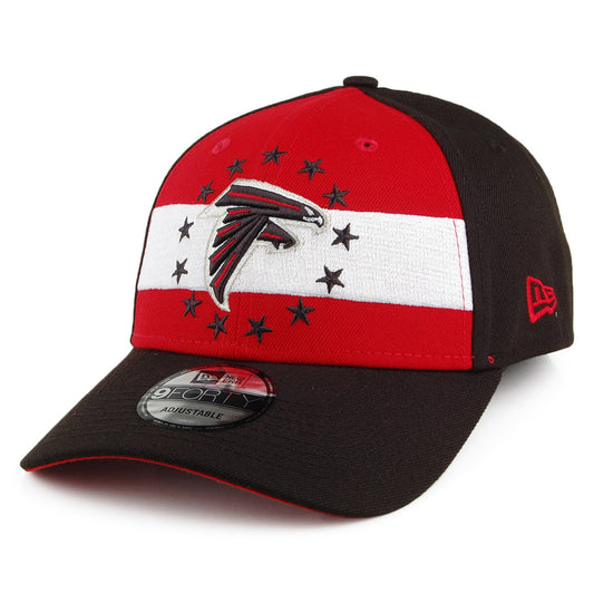 Gorra de béisbol 9FORTY NFL Draft Atlanta Falcons de New Era - Rojo-Negro