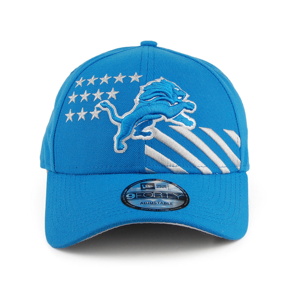 Gorra de béisbol 9FORTY NFL Draft Detroit Lions de New Era - Azul