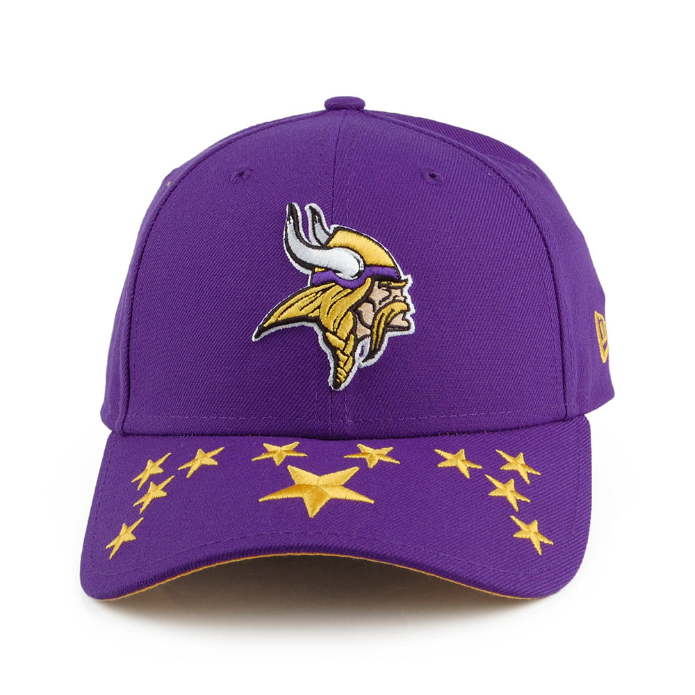 Gorra de béisbol 9FORTY NFL Draft Minnesota Vikings de New Era - Morado