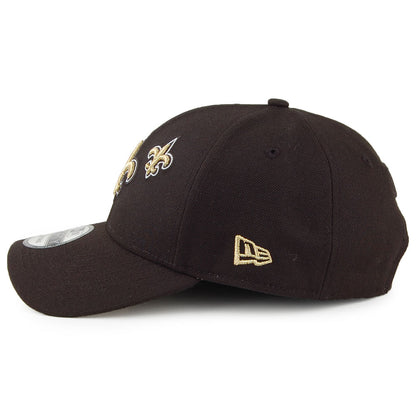 Gorra de béisbol 9FORTY NFL Draft New Orleans Saints de New Era - Negro-Dorado